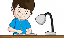 写作业漫画图片,作业背后的喜怒哀乐